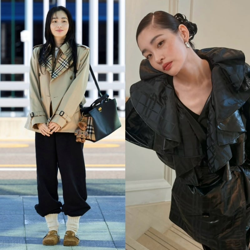 17kg 감량 후 2연속 논란, 김민하 버버리룩