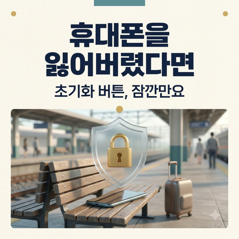 휴대폰 잃어버렸을 때 바로 초기화해도 될까? 아이폰·갤럭시 먼저 할 일