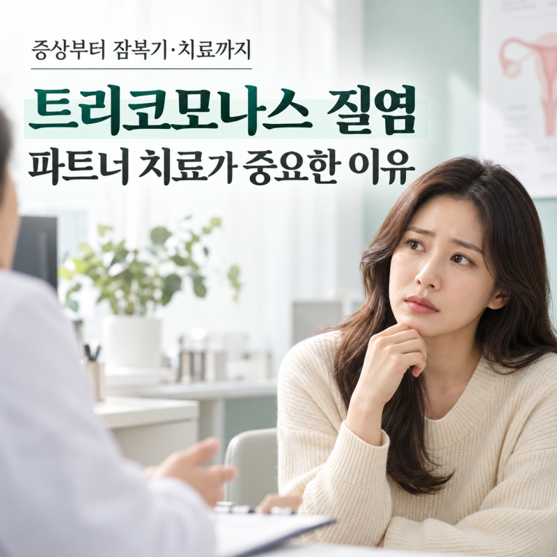 트리코모나스 질염 냉 증상 잠복기 치료까지: 남성 동반 치료가 필수인 이유!