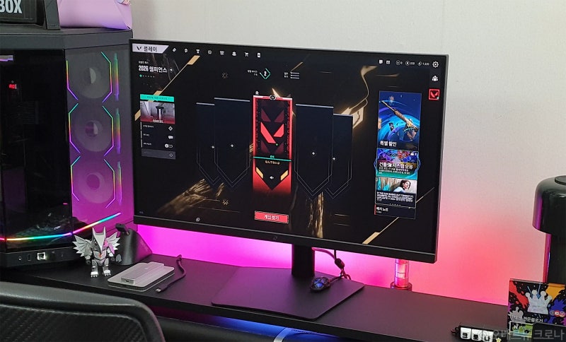가성비 게이밍 모니터 추천 큐닉스 QNIX TIER FX27B 400
