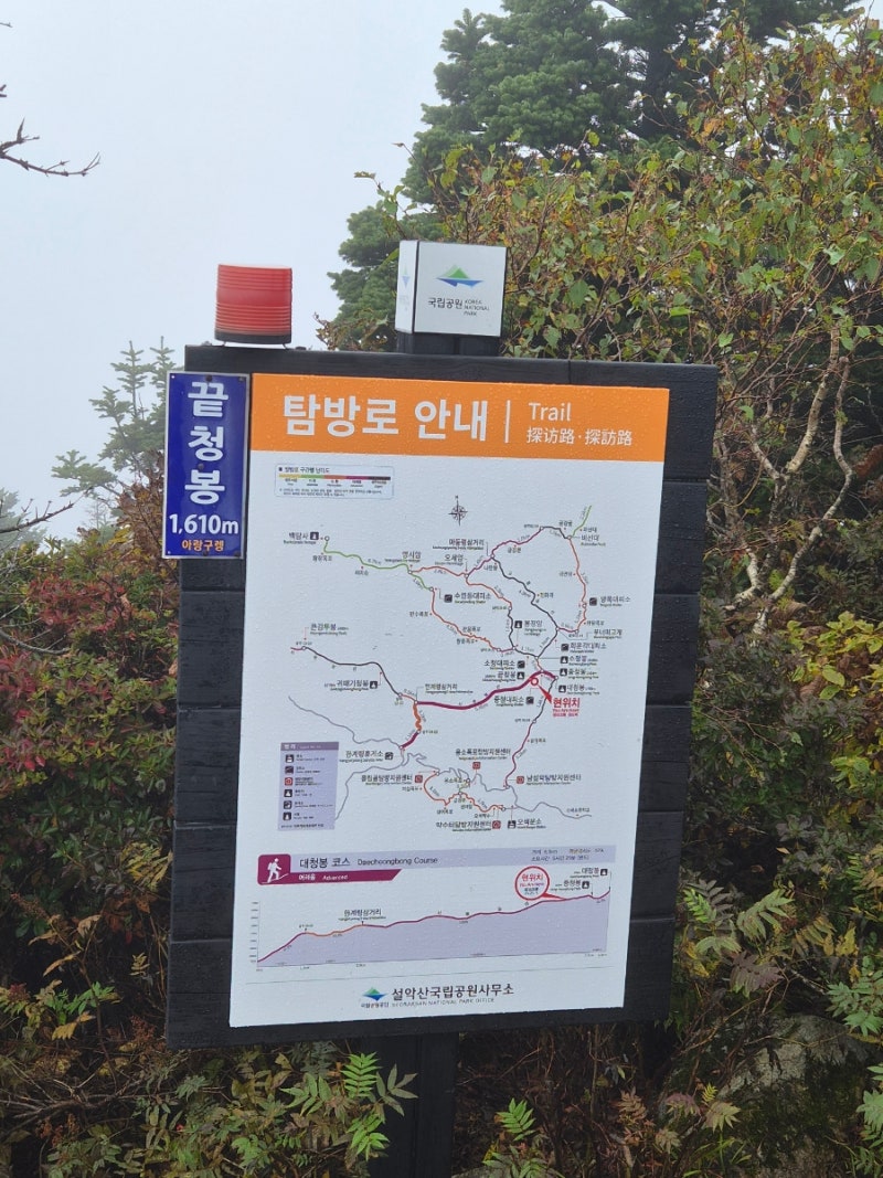 초보등산러 여자 혼자 설악산 무박2일 / 한계령휴게소-대청봉-설악산소공원