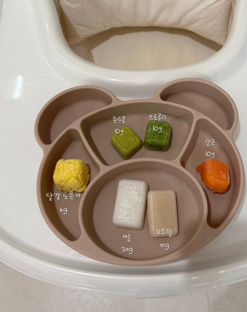 아기 감성템 이유식기(URVS, LOVEAT 러빗, ROCOU 로코유)