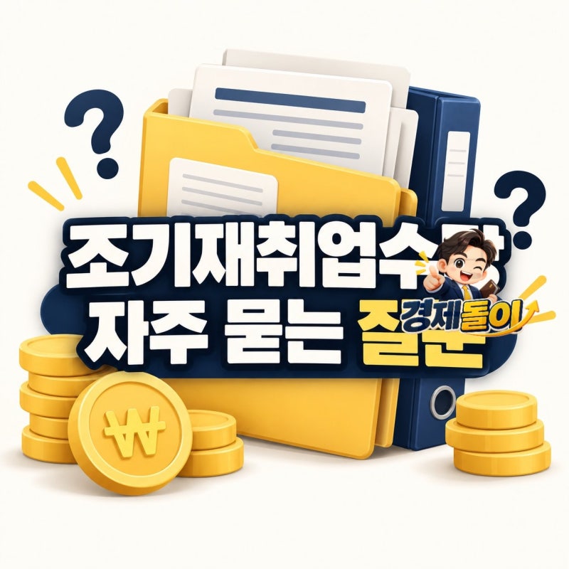 조기재취업수당 자주 묻는 질문 총정리, 신청 전 필수 확인