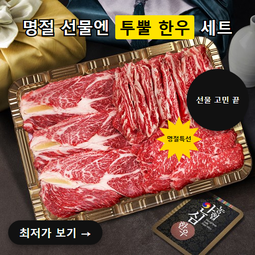 농협 안심 한우 선물세트 후기, 정가 45만원이 15만원대까지 내려간 이유