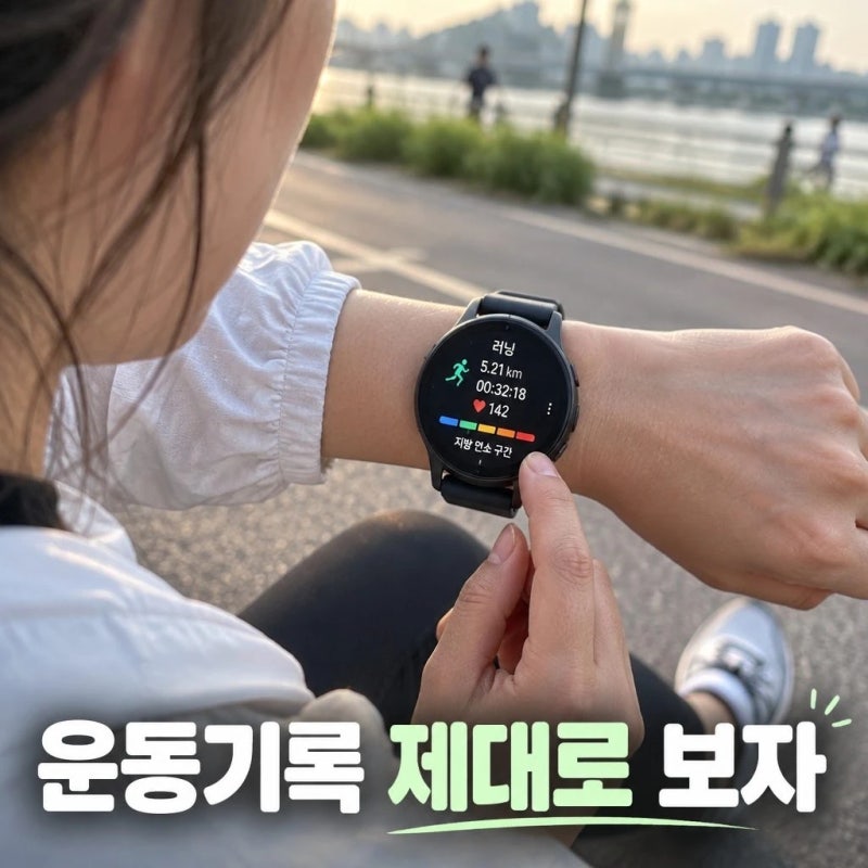 갤럭시 워치 운동 기록을 제대로 보는 법