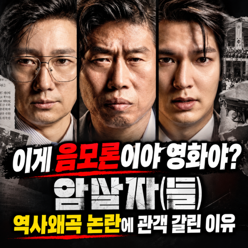 역사왜곡 논란 암살자(들), "음모론이야 영화야?" 관객 반응 갈린 이유