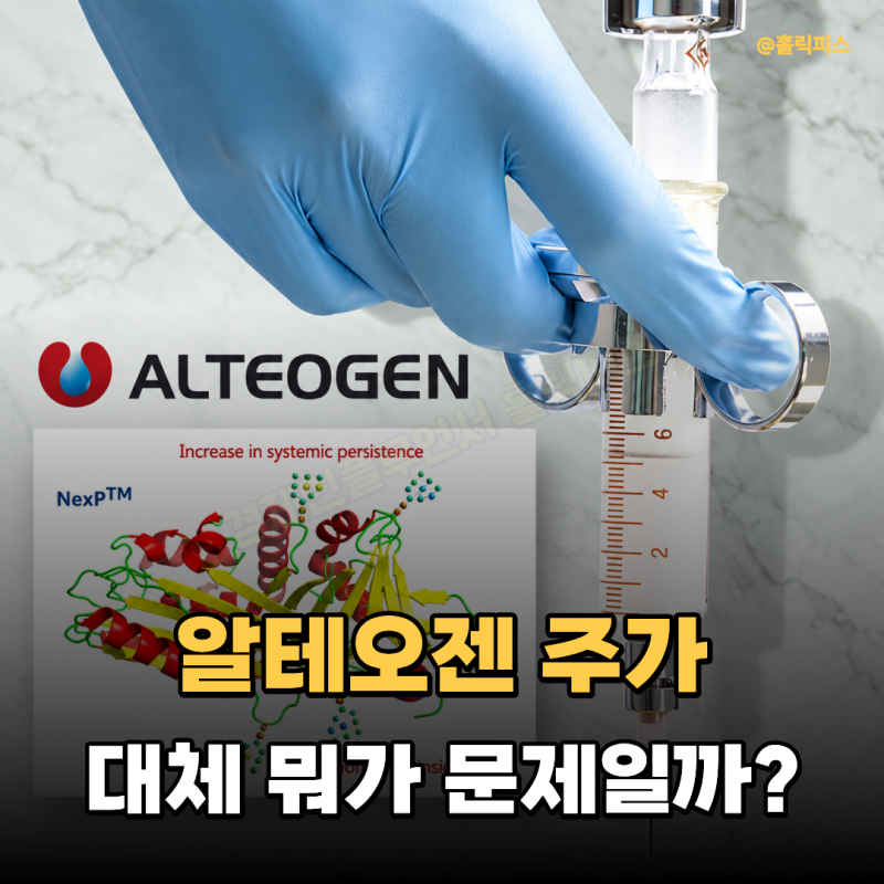 "좋은 뉴스는 계속 나오는데..." 알테오젠 주가는 왜 계속 떨어질까?