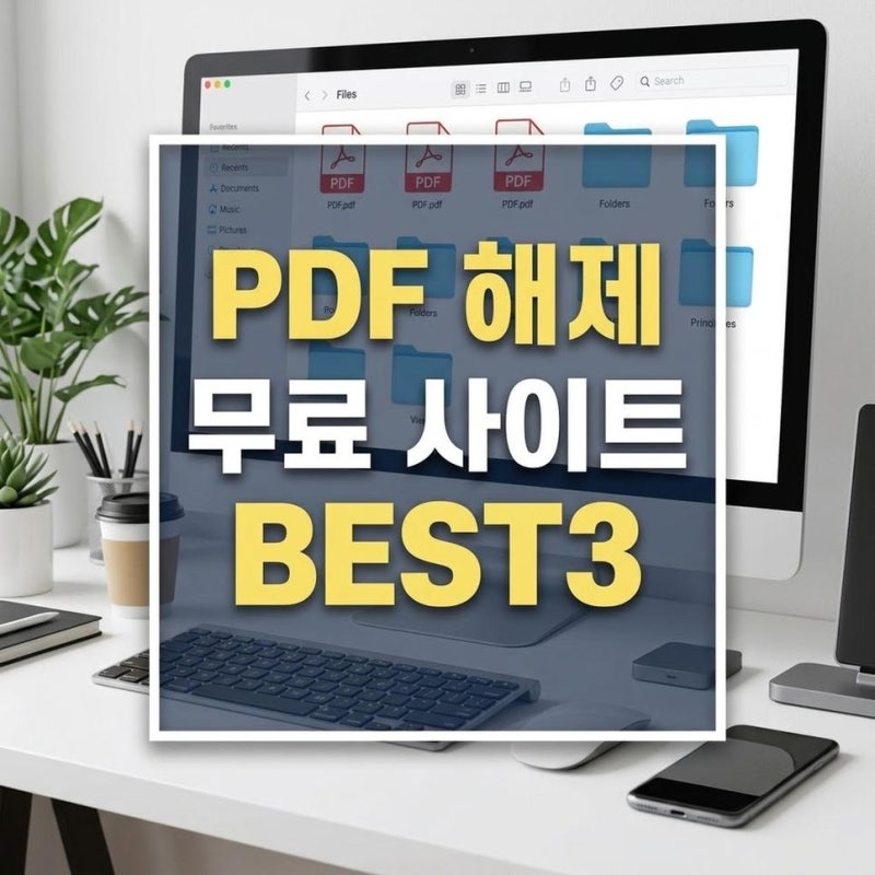 pdf 비밀번호 해제 무료 사이트 3곳, 암호 제거 방법 총정리