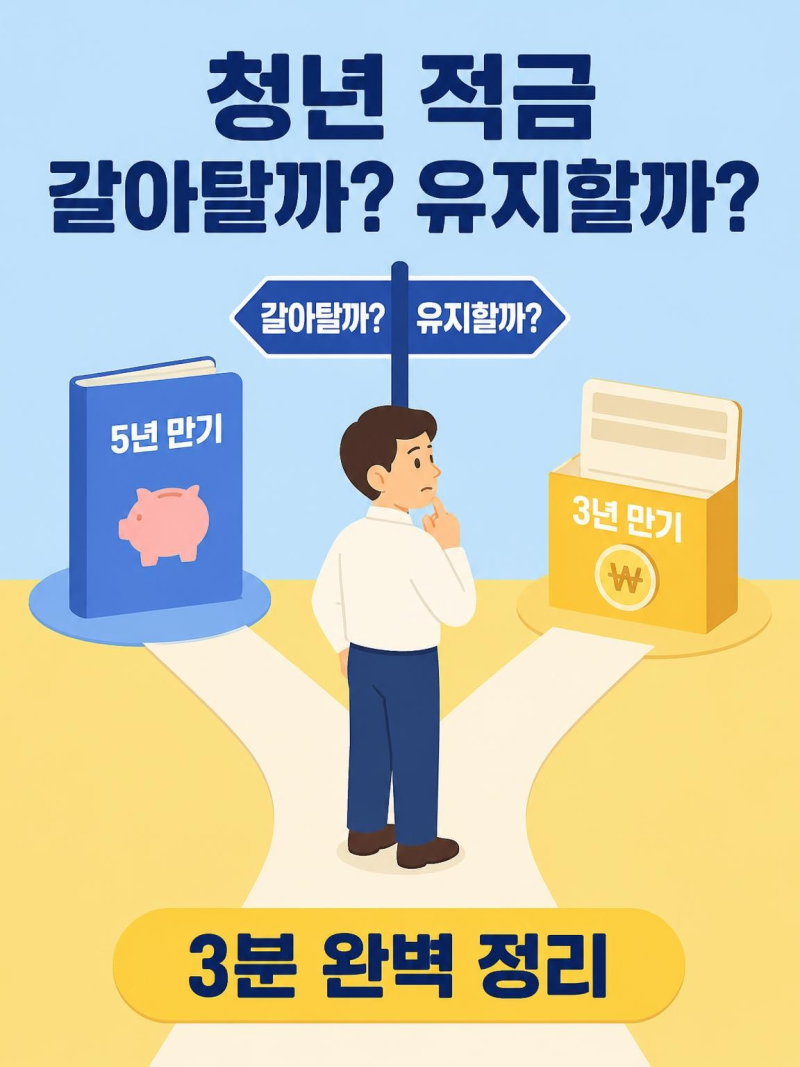 청년 도약계좌 청년 미래적금 비교 및 환승 가이드