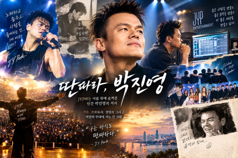 딴따라, 박진영 JYP라는 이름 뒤에 남은 한 사람의 이야기