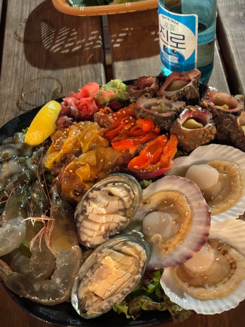 안산 야장 맛집｜사동 샘골 수산물포차 해산물부터 고기까지 분위기 맛집