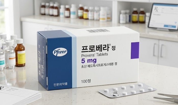 무월경 치료제 프로베라정 복용법 및 부작용