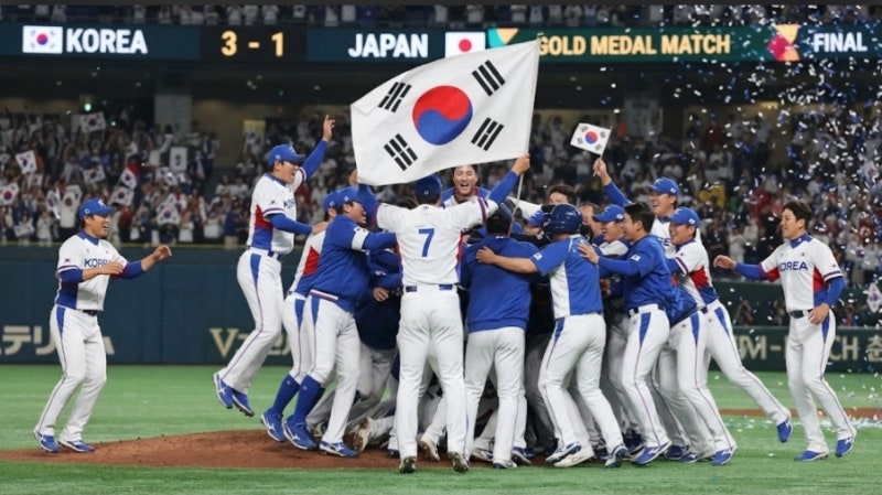 한국 야구, 일본 꺾고 아시안게임 5연패! 김도영이 만든 ‘약속의 8회’ 드라마