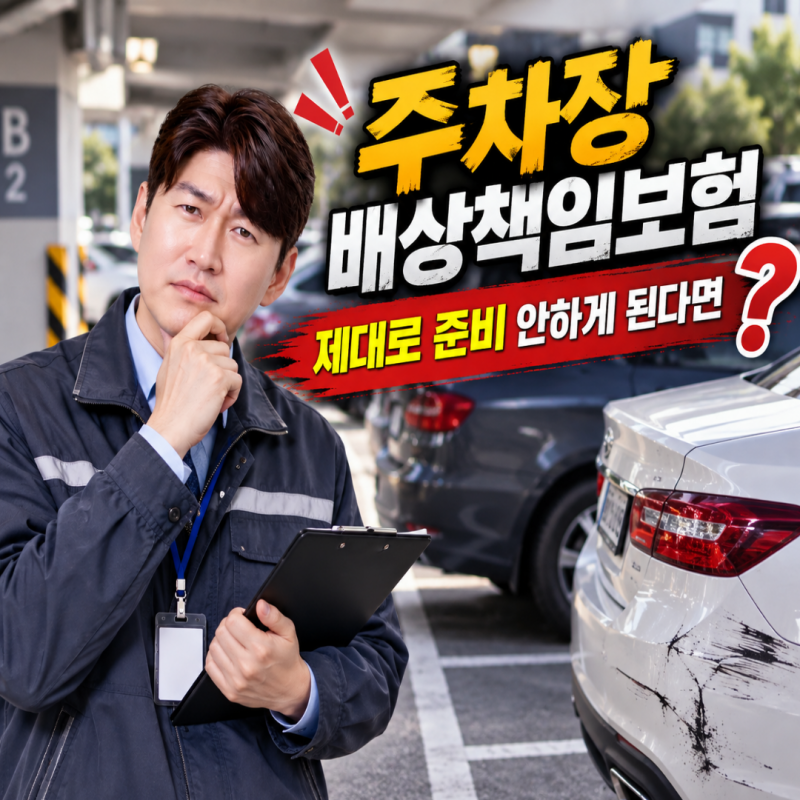 주차장 배상책임보험 제대로 준비 안하게 된다면?