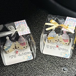 천안 불당동 쿠웁 키티 마들렌 레터링 생일 케이크 당일픽업 후기