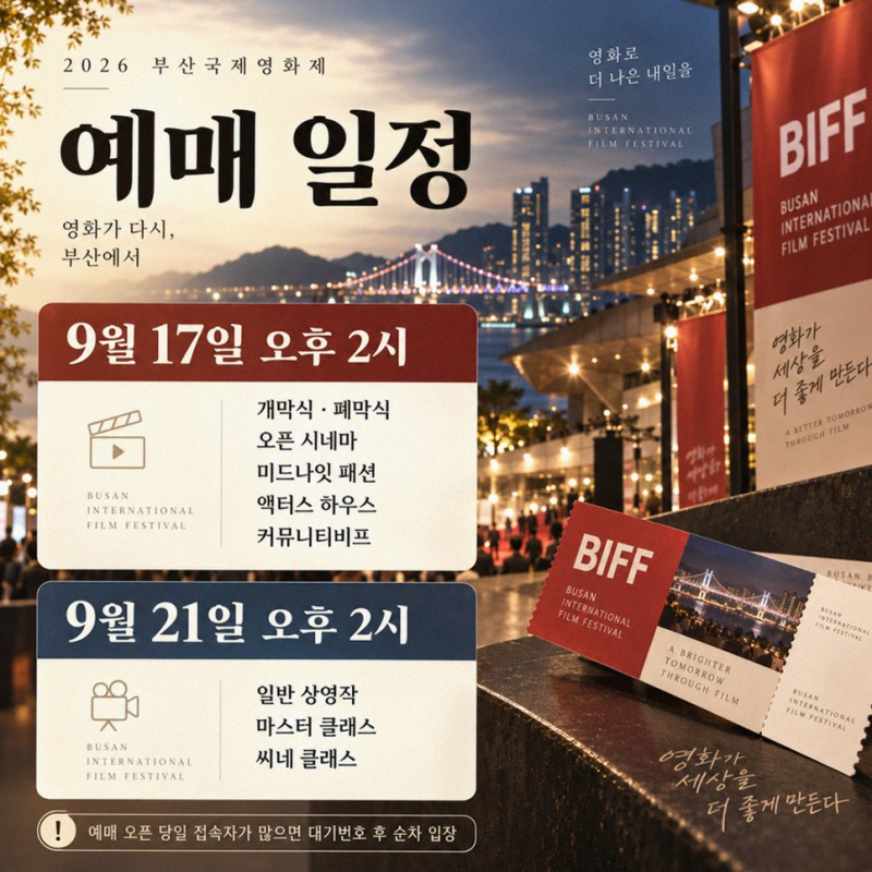 Busan International Film Festival 2026: Lineup and On Screen Selections - Exciting Highlights
