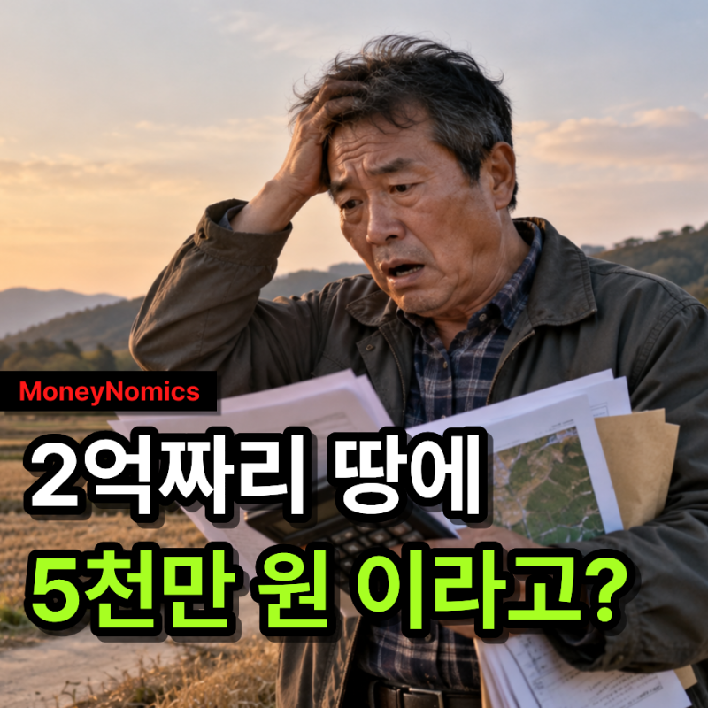 농지 전수조사 과태료, “농지가 2억이면 이행강제금 5천만 원이라고?”