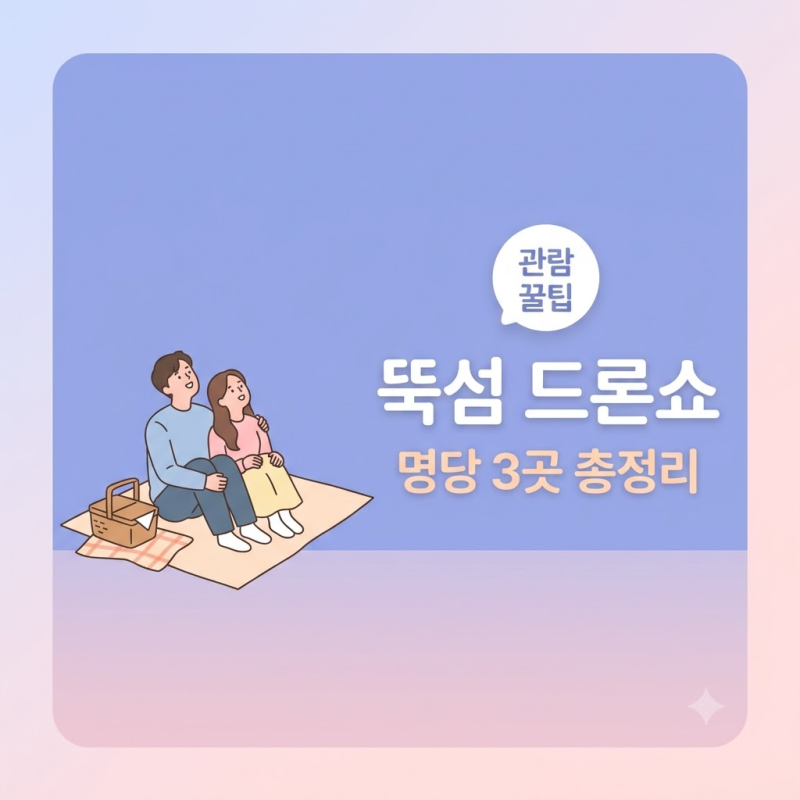 뚝섬한강공원 드론쇼 서울라이트 의미와 관람 명당 비교 가이드