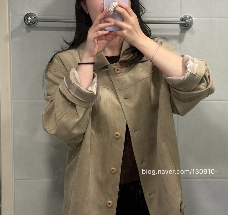 온앤온: 셔츠 스웨이드 점퍼 NEL6SM223_97 (온앤온 스웨이드 자켓 후기)