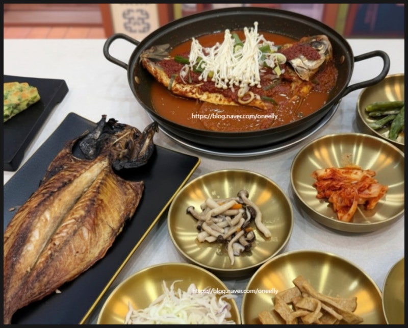 일직식당 안동 간 고등어 정식 고등어 조림 맛집