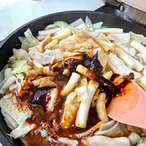 애플하우스 밀키트 떡볶이 내돈내산 물양이 진짜 중요