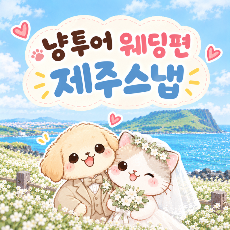 연휴에 떠나는 제주스냅 - 제주도 3박 4일 일정