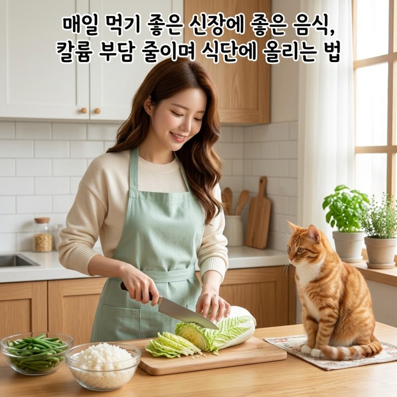 매일 먹기 좋은 신장에 좋은 음식, 칼륨 부담 줄이며 식단에 올리는 법