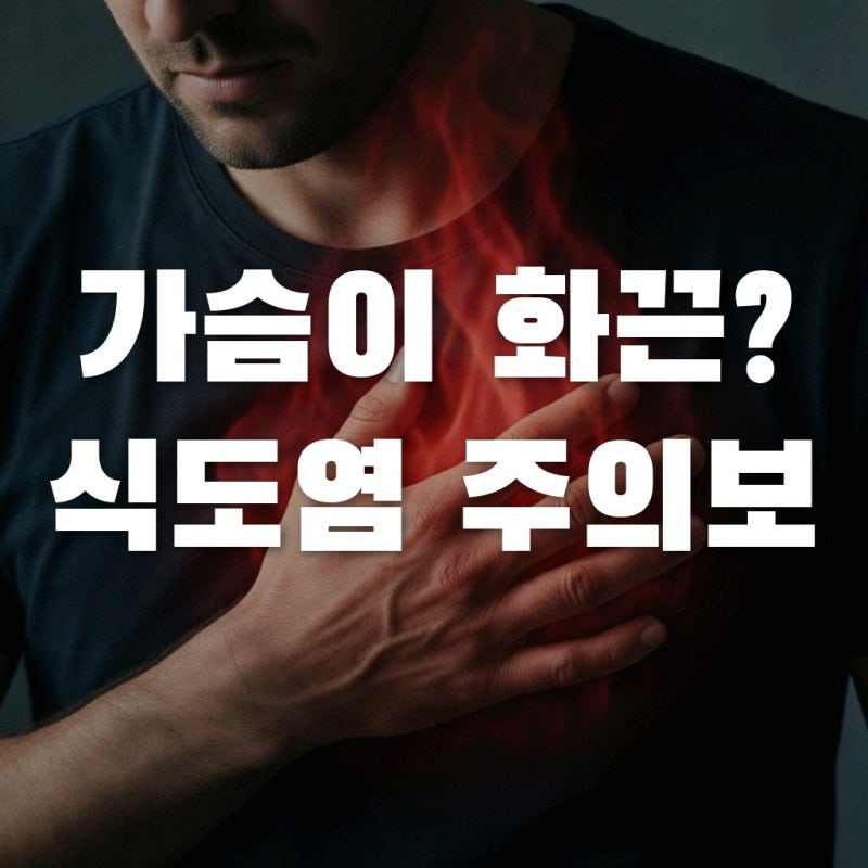 역류성식도염증상 방치하다가 키우는 치명적 실수, 약국 가기 전 꼭 알아야 할 대처법