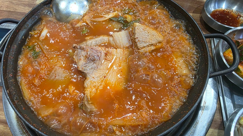 순천 김치찌개 맛집, 이순임김치찌개 팔마점에서 든든하게 한 끼