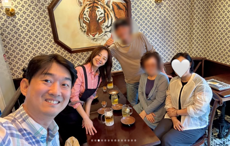 강성연♥장민욱 재혼 후 행복, 부모님과 함께한 첫 추석 풍경