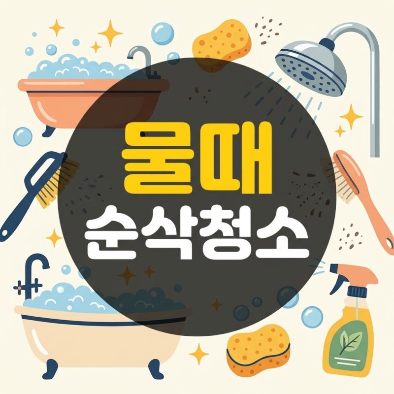 천연세제 3총사 구연산 베이킹소다 과탄산소다 활용법 및 화장실 물때 제거 꿀팁