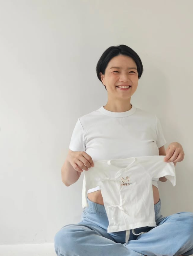 “미국 거주 남편은?” 안영미 벌써 둘째 아들 백일잔치 근황