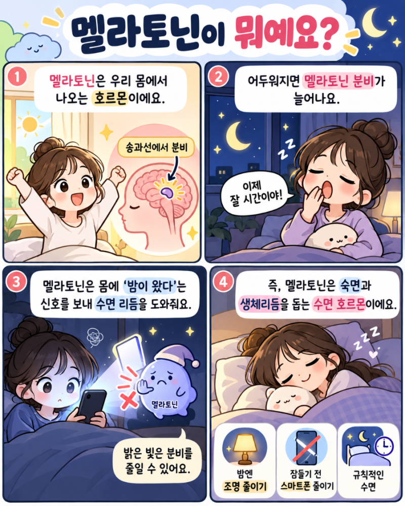 멜라토닌은 원래 수면제였을까? 병원 처방부터 식물성 멜라토닌까지