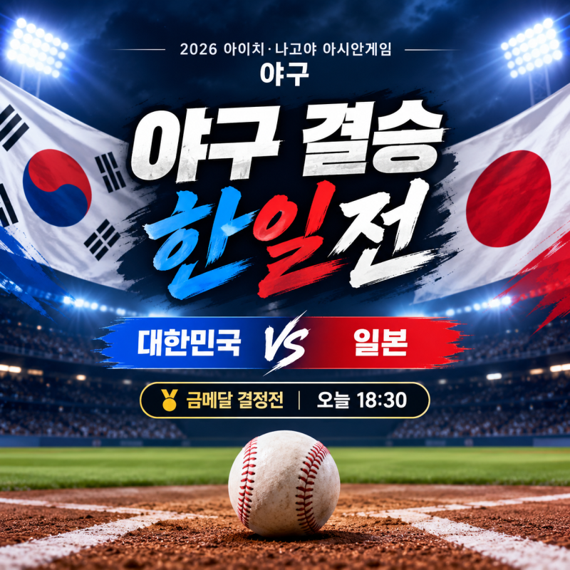 아시안게임 야구 결승 한일전, 하루 쉬고 나오는 일본 투수 히구치 신에게 설욕전할까?