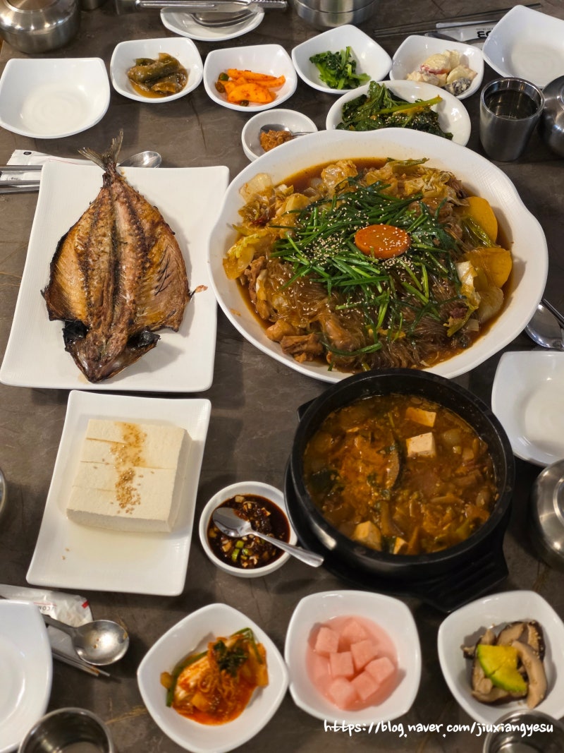 안동 하회마을 간고등어구이 안동찜닭은 여기서!