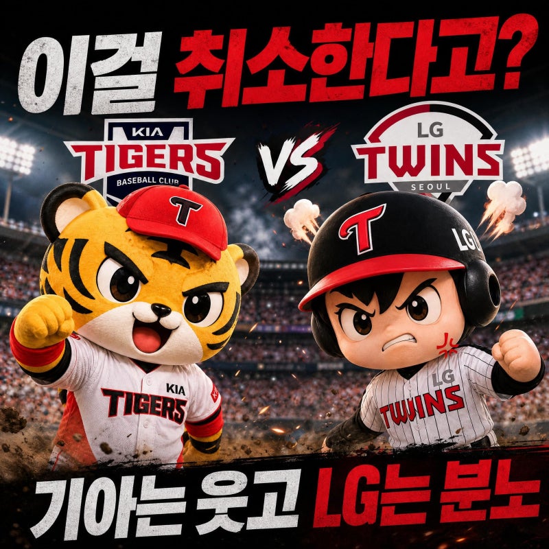비가 살렸다 vs 비가 훔쳤다… 기아·LG 우천취소 팬 반응 완전 갈린 이유