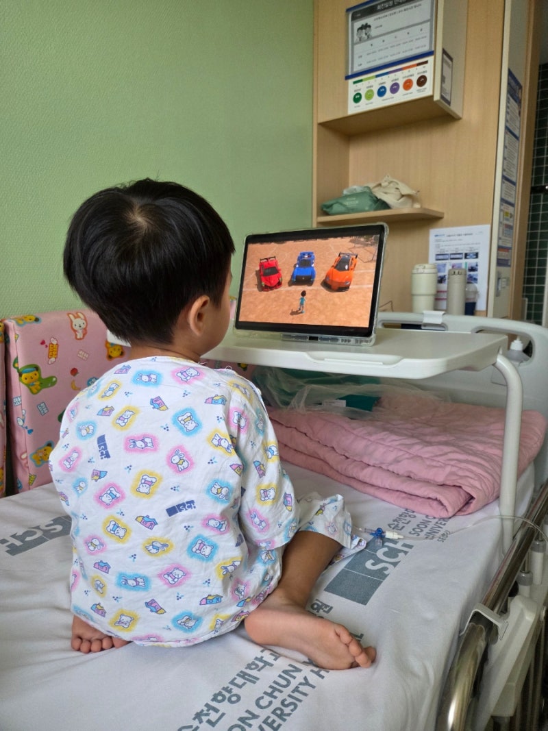 6살/2년간 혈변/대장내시경