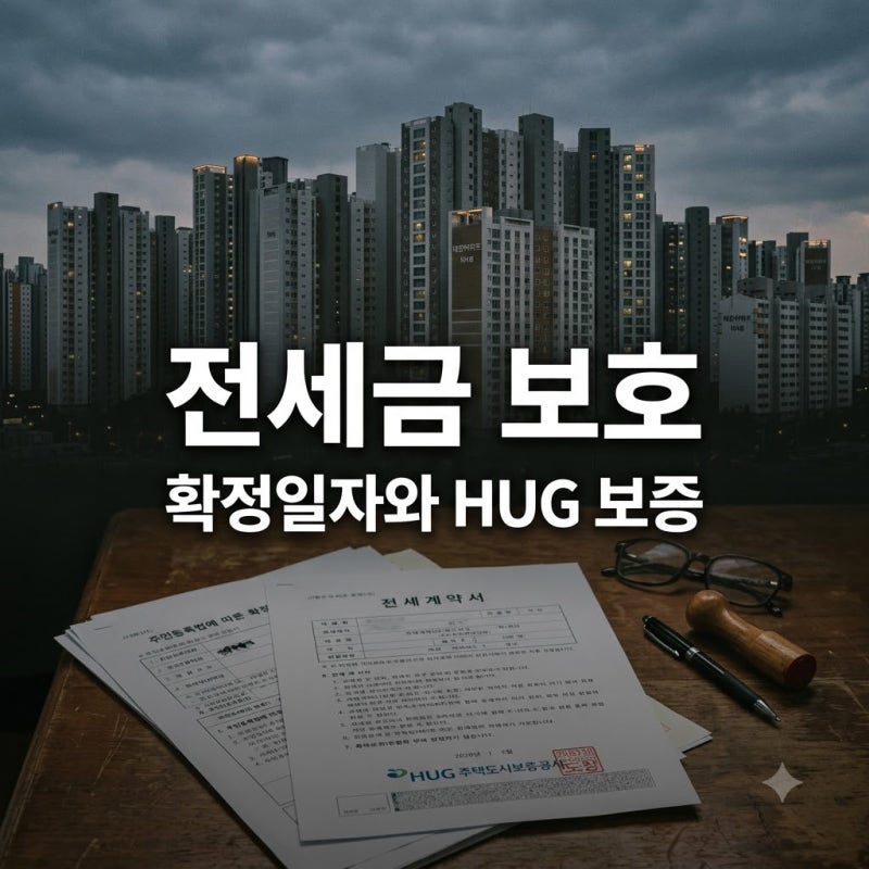 임대차계약서 확정일자 부여현황 인터넷등기소 열람과 HUG 반환보증 가입 조건