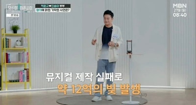박준규 “13억 날렸다” 뮤지컬 제작 후 집·차 처분, 매니저에게 2억 피해까지