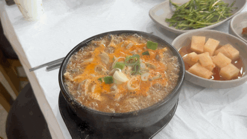김제 드라이브 맛집 원조시골집순대 원평원조1호점, 건더기 가득 순대국밥 9천원
