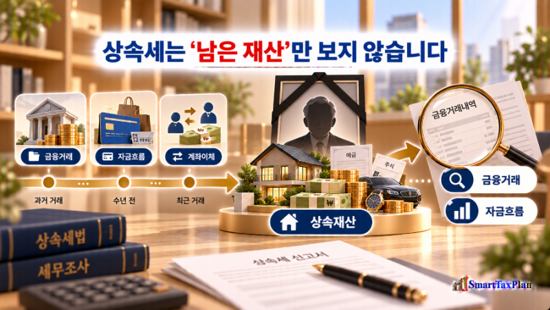 상속세 신고 끝났는데 세무조사? 국세청은 어떤 돈의 흐름을 볼까