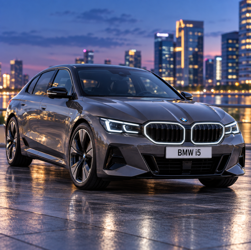 BMW i5, 5시리즈 살 사람도 전기차 견적을 한 번씩 보는 이유