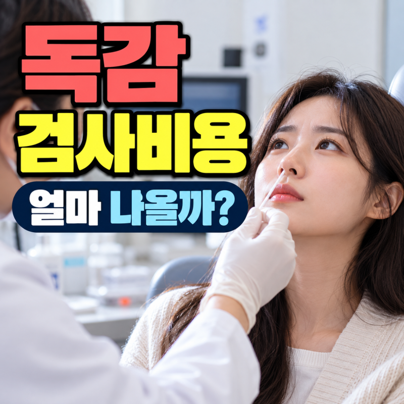 독감 검사비용 얼마? A형 검사 가격·실비청구 가능할까