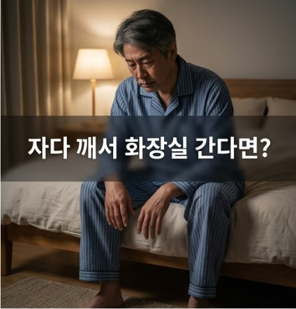 자다가 깨서 화장실? 야간 빈뇨 원인과 숙면 돕는 생활 속 개선법ㅤ