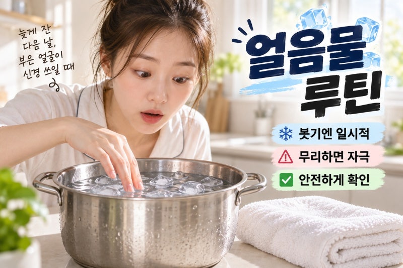 김유정, 냄비 붓기 관리법 공개…얼음물 루틴의 의미와 주의점
