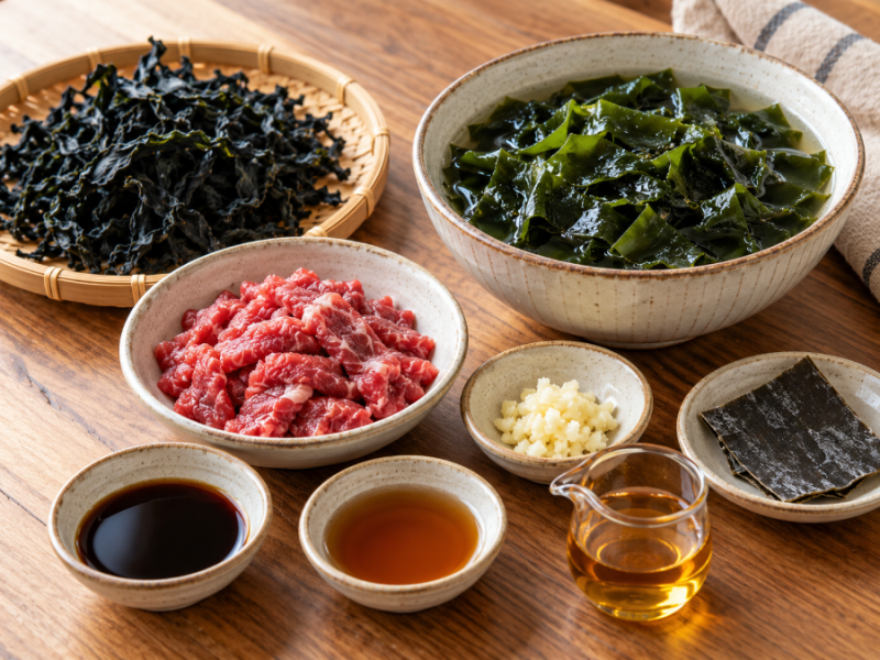 일식집 미역국 맛있게 끓이는 법