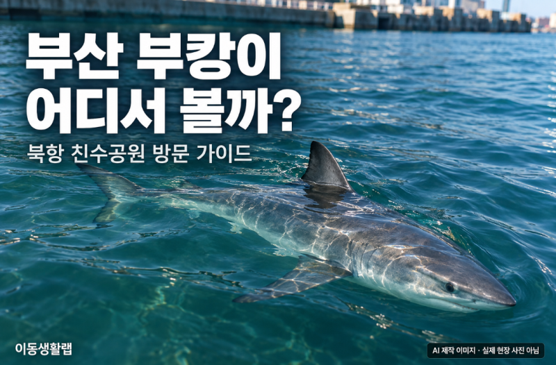부산 부캉이 어디서 볼까?｜북항 친수공원 위치·가는 길·통제시간