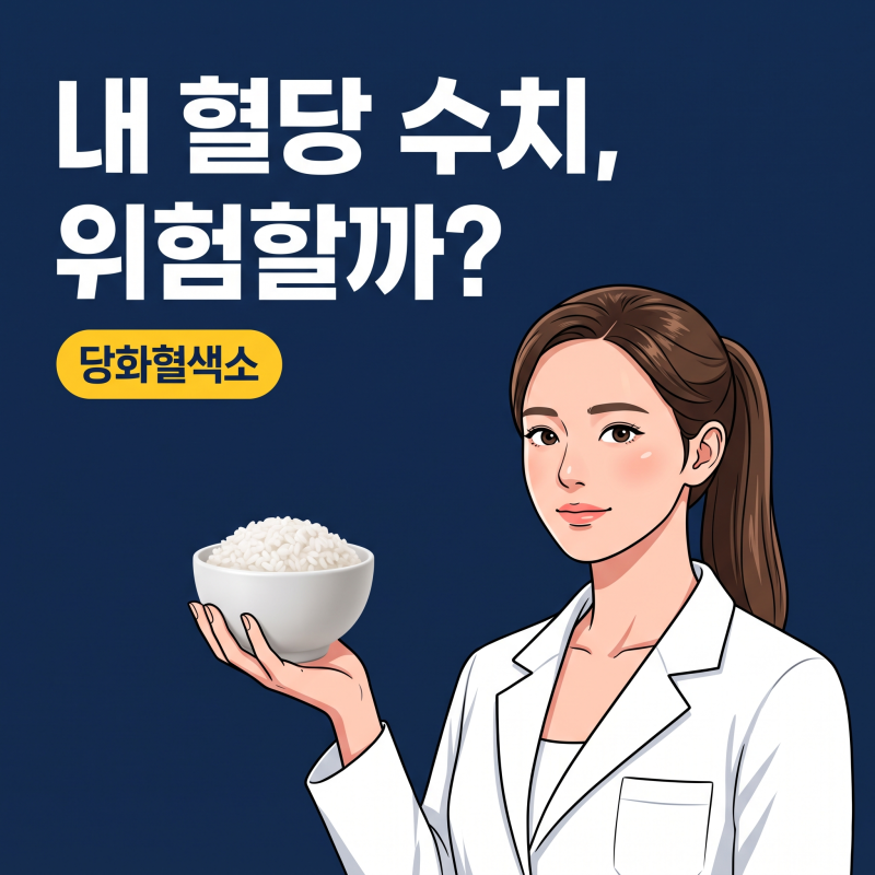 당화혈색소 정상수치 5.7%와 6.5%, 검진표 받고 꼭 확인해야 할 3가지