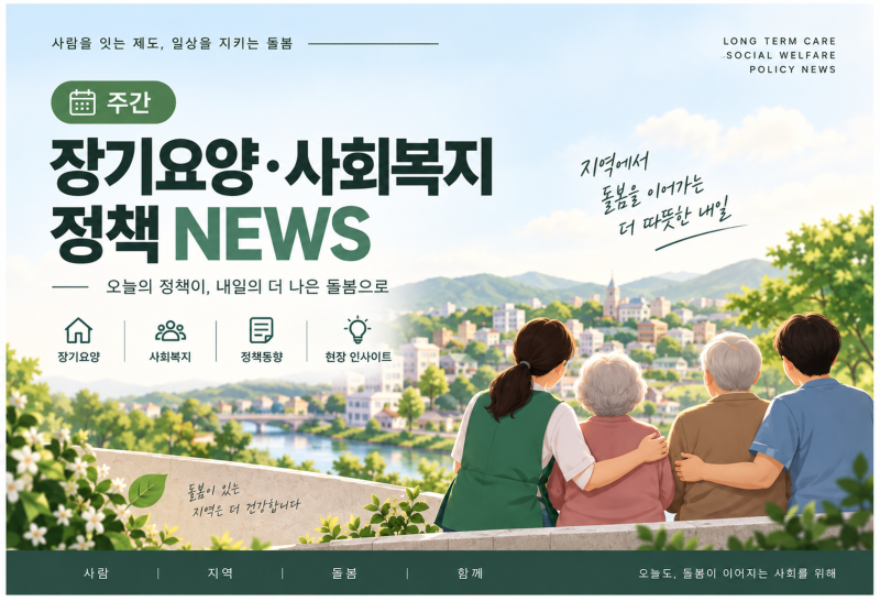 2026년 9월 4주차 장기요양·사회복지 정책 NEWS ｜2026년 하반기 장기요양기관 핵심 변경사항