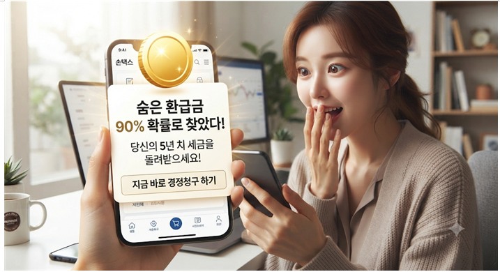 회사에 말하기 민망할 때 최고! 홈택스 근로소득 경정청구로 놓친 환급금 찾는 법